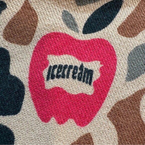Mens ICE CREAM Camo Hidden Hoodie - Picture 7 of 13